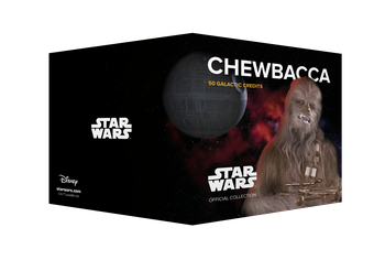 Chewbacca Star Wars - 50 Galactic Credits Souvenirschein Chewbacca Star Wars - 50 Galactic Credits Souvenirschein