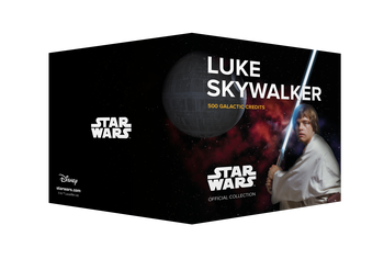 Luke Skywalker Star Wars - 500 Galactic Credits Souvenirschein Luke Skywalker Star Wars - 500 Galactic Credits Souvenirschein