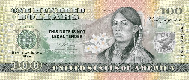 Souvenirschein 100 Dollar Idaho – Das Juwel unter den US-Staaten