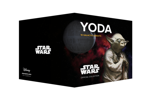 Yoda Star Wars  - 10 Galactic Credits  Souvenirschein