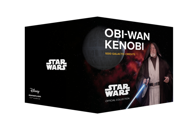 Obi-Wan Kenobi Star Wars  - 1.000 Galactic Credits Souvenirschein